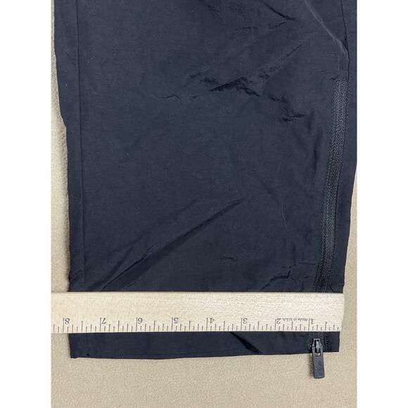 100 Thieves Pants Mens XL Black Foundations Nylon Straight Leg Ankle Zip Relaxed - Picture 8 of 16